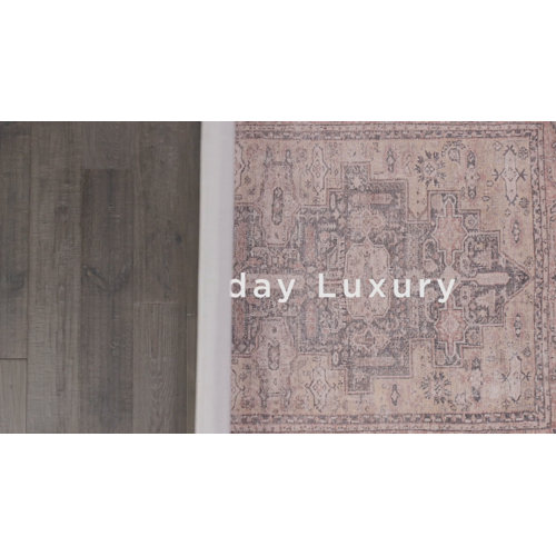 Bungalow Rose Machine Washable Carlita Oriental Pink Area Rug & Reviews Wayfair